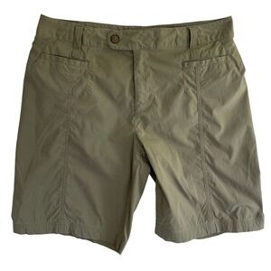 Royal Robbins‎ Womens Size 10 Hiking Shorts Khaki Lightweight Outdoor Casual 32W